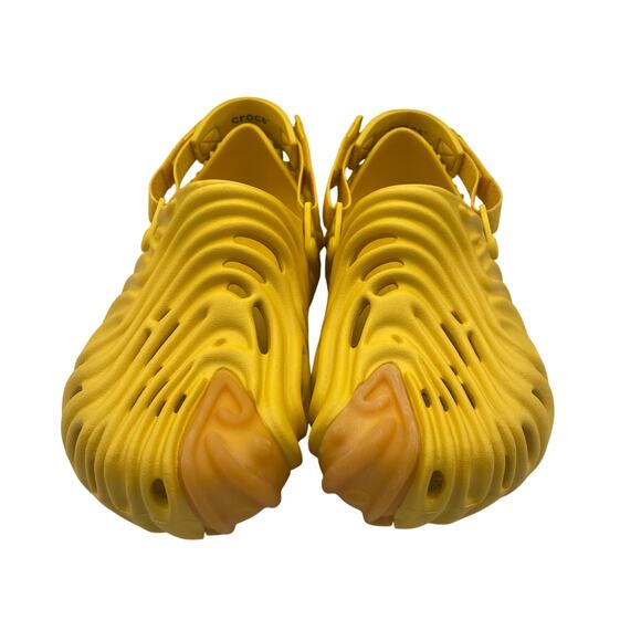 Crocs Pollex x Salehe Bembury Clogs Cobbler Shoes Yellow Mens 12